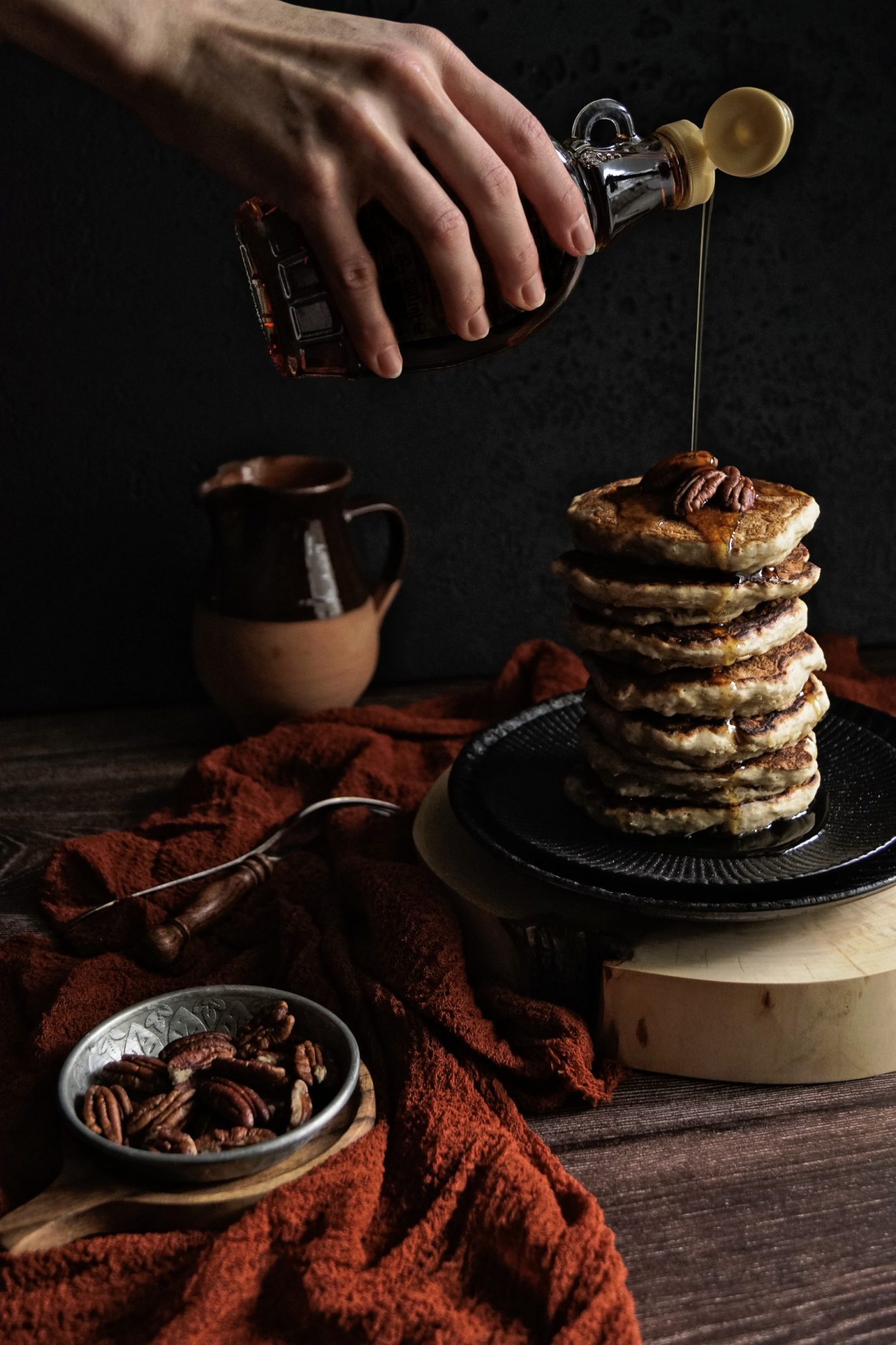 Banana Bread Pancakes vegan & zuckerfrei Kitchen Artistry